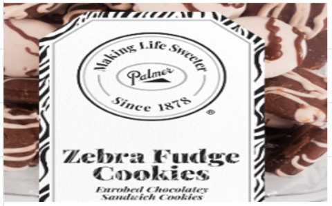 Zebra Fudge Cookies 7oz
