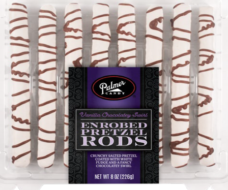 ENROBED PRETZEL RODS 8oz