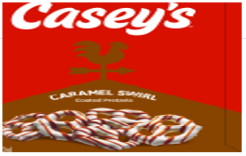 Caramel Swirl Pretzels 4oz