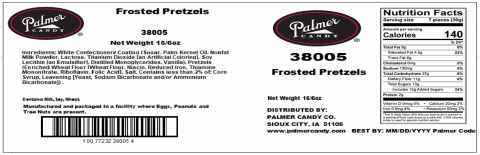 FROSTED PRETZELS 6oz