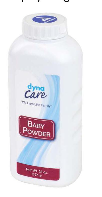 -Image of bottle, Dynacare baby powder