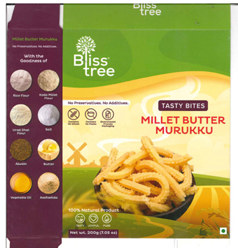 Bliss Tree Moringa Butter Murukku