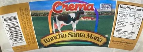 Image of Crema Rancho Santa Maria