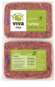 Image 3 – Labeling, Viva dogs, chunked turkey