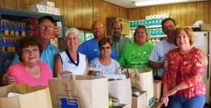 pantry volunteers