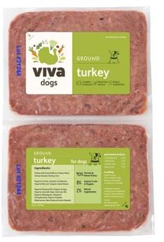 Image 5 – Labeling, Viva for dogs, ground turkey